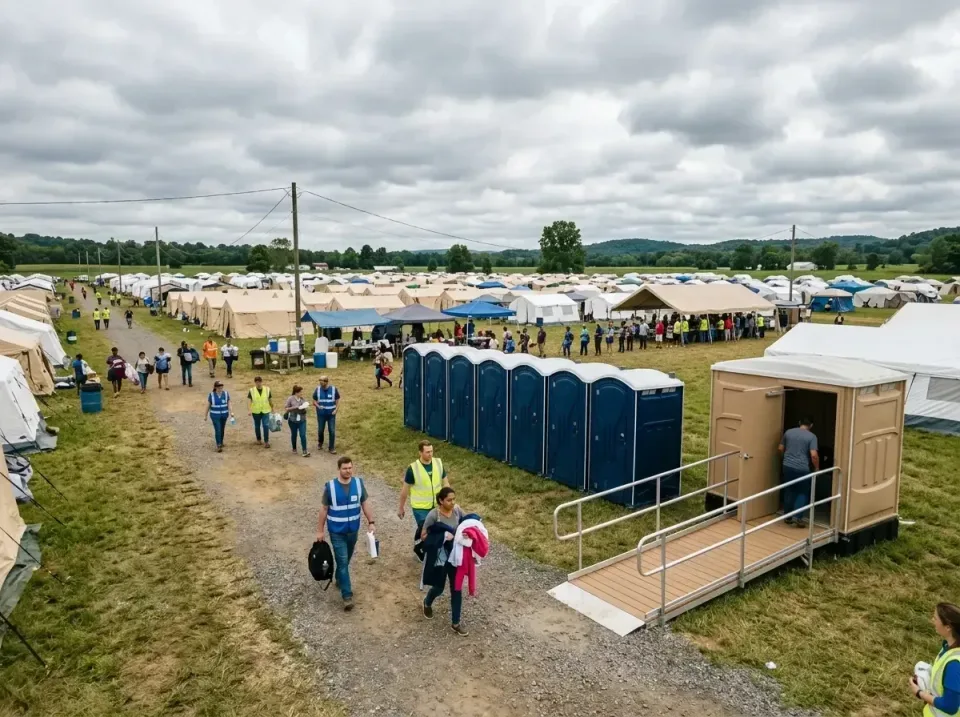 disaster-relief-camp-restrooms-010 — frequently asked questions, Dumpster & Portable Bathrooms Rental in Raeford, NC